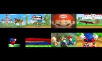 New Super Mario Bros. Wii Corruptions All Played At Once