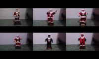 Thumbnail of 6 novelty inc/to toys santas at once
