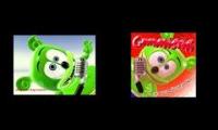 Gummy bear song remake normal vs halloween