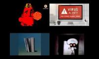 4 Videos played at once