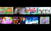 Thumbnail of 8 YouTube Is Crazy videos playing at the same time 71