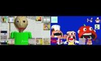 Thumbnail of Baldi Basics Remastered And Pizza Tower Screaming in different versions Sparta Pulse V7 Remix.