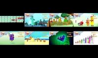 All 39 NumberBlocks Episodes Played At The Same Time