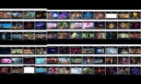 All 6  12  Movies Videos played at  the same time (School Edition)