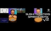 Thumbnail of Two Sushi monsters Sparta remix
