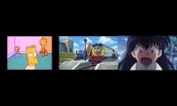 Thumbnail of simpsons shorts burping contest comparison