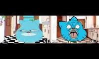 Darwin eats Gumballs Cereal Original VS Fanmade