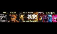 Thumbnail of 3 Mascot Horror Games played at the same time (updated)