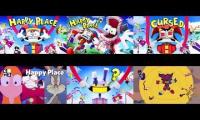Thumbnail of All 6 versions of Happy Place at the same time