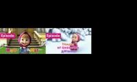 Masha and the Bear - Episode Mashup #1