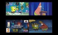 Spongebob Sparta Star Quadparison