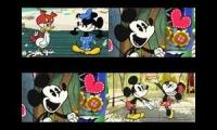 up to faster 4 parison to mickey short