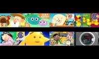 8 nursery rhymes played at once