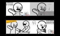 Thumbnail of I am punching your salad! Sparta DrLasp Remix Quadparison