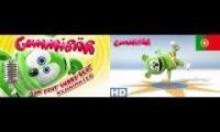 The Gummy Bear Song - Long Portuguese Version - Gummibär Reanimated (GUMMY BEAR APMAUH)