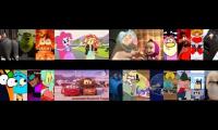 1 Second from 64 Animated Movies