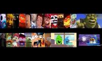 1 Second from 37 Animated Movies