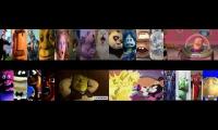 1 Second from 33 Animated Movies