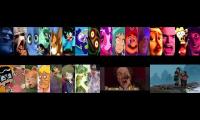 1 Second from 63 Animated Movies