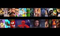 1 Second from 32 Animated Movies