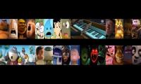 1 Second from 50 Animated Movies