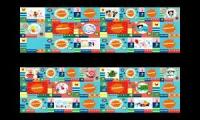 All 39 Nickelodeon Playdate UGC Bumpers Played at Once
