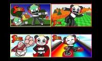 Thumbnail of 4 combo panda sad fourparison