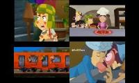 El Chavo Animado Doña Clotilde kiss