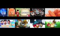 6 videos in 1 mashup.
