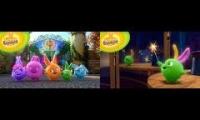 2 sunny bunnies episodes played at the same time