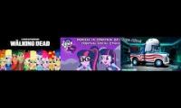 Thumbnail of Equestria Girls Walking Dead And Christmas Comic With Radiator Springs Hunter Road Rage