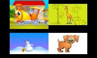 4 Doodle Baby Videos Played at Once