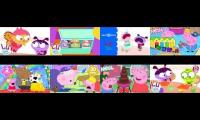 Lu and the Bally bunch and Peppa pig