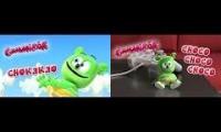 gummy bear cho ka ka o and choco choco choco