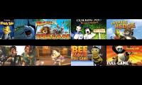 All Dreamworks Gameplays at the same time #2