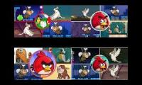 Angry Birds Rio all bosses in QuadParison