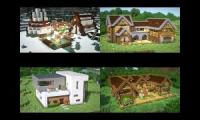 Thumbnail of Minecraft How To Build A Survival Modern Campfire House