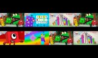 up to faster numberblocks 8