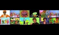 Yo Gabba Gabba! S2 1-12 episode played at the same time