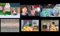6 YouTube videos at once