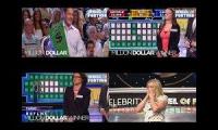 Thumbnail of All Four Wheel Of Fortune Million Dollar Celebrations At Once