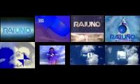 Rai Uno/Rai 1 Bumpers for 1983-2016, but at the same time