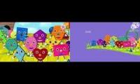 The Shapes Show Theme Song vs End Credits