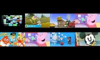KidsTV123 Annoying goose and Nature cat and Peppa pig and Bob the builder and others