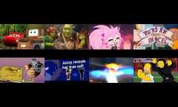 Thumbnail of 8 YouTube Is Crazy videos playing at the same time 74
