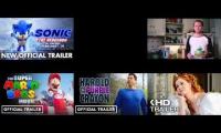 Thumbnail of All 6 movies trailers playing at the same time part 9