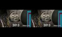 Thomas and Friends Crash Years 30 Comparacion