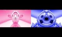 Thumbnail of REVERSED FISHEYE PINK & MIRROR Czech HD Vs FISHEYE BLUE & MIRROR English HD
