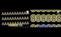 AAAAA and 88888 comparison