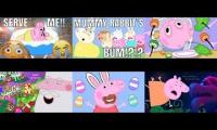 Thumbnail of 6 I edited Peppa Pig videos played at once